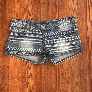 3 for $15 - Aztec print shorts